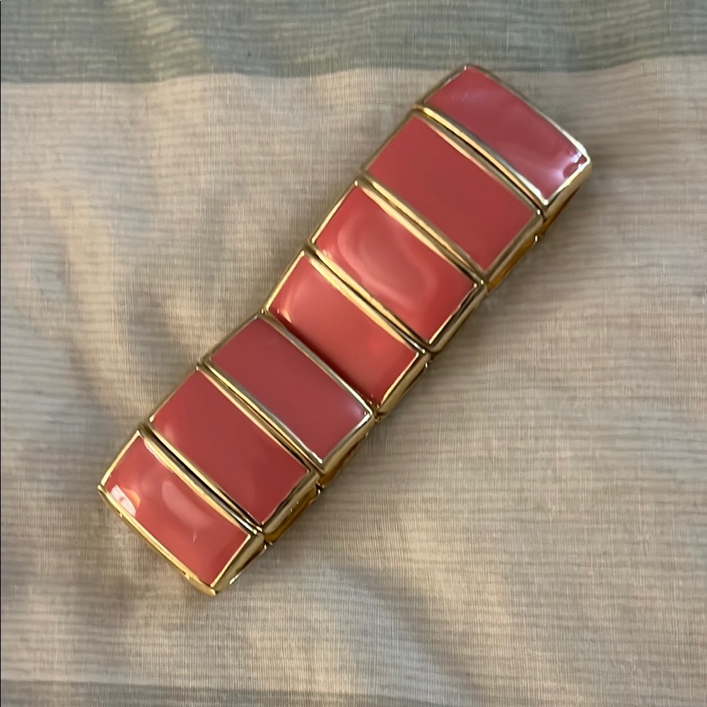 Chic Pink and Gold Bracelet